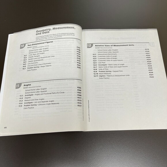 Go Math! Mafs Beginner Standards Practice Book Grade 4 Home Schooling Book - Picture 8 of 11